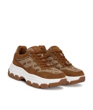 GUESS BERRETT 3 Sneakers Beige / Brown - Women&rsquo;s shoes - 1