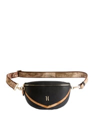 ALVIERO MARTINI PRIMA CLASSE CASTLE Maxi bum bag, in garnet leather Black - Women&rsquo;s Bags - 1