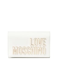 LOVE MOSCHINO SMART DAILY Clutch bag with shoulder strap white - Women&rsquo;s Bags - 1