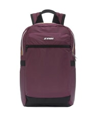 KWAY MID LAON Water-repellent nylon backpack violet mauve wine - Backpacks & School and Leisure - 1