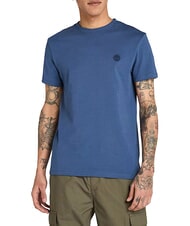 TIMBERLAND SS DUNRIVER CREW Cotton T-shirt ocean - T-shirt - 1