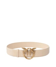 PINKO LOVE BERRY Leather belt - Belts