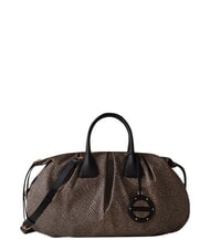 BORBONESE VIS-A-VIS Maxi handbag, with shoulder strap OP / NATURAL / BLACK - Women&rsquo;s Bags - 1