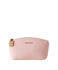 BORBONESE LETTERING Mini leather toiletry bag - Sachets & Travels Cases