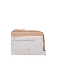 LIUJO CALIWEN Zip card holder natural/dk.powder - Women&rsquo;s Wallets - 1