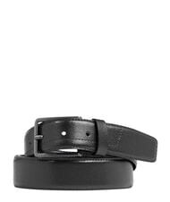 PIQUADRO S141 Genuine leather belt Black - Belts - 1