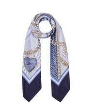 LIUJO METAL Scarf dress blue - Scarves - 1
