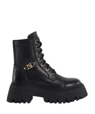 GAUD&Igrave; CORINNE MILLED Leather ankle boot - Women&rsquo;s shoes