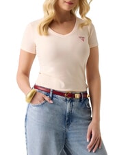 GUESS MINI TRIANGLE V-neck T-shirt - T-shirt