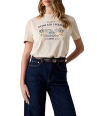GUESS FLOWERS BOX Cotton T-Shirt - T-shirt