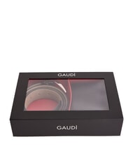 GAUD&Igrave; GIFT BOX Belt and wallet kit black/sand - Belts - 1
