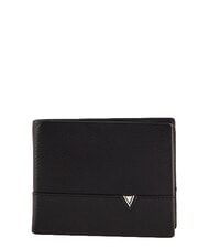 GAUD&Igrave; CALVIN Vertical wallet, in leather BLACK - Men&rsquo;s Wallets - 1