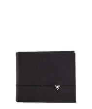 GAUD&Igrave; CALVIN Wallet with coin purse, in leather BLACK - Men&rsquo;s Wallets - 1