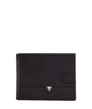 GAUD&Igrave; CALVIN Compact leather wallet BLACK - Men&rsquo;s Wallets - 1