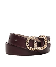 GAUD&Igrave; ELETTRA Belt wine - Belts - 1