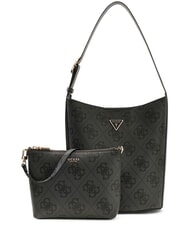 GUESS MERIDIAN 2 Shoulder bucket bag, with clutch bag vikky large roo coalog tote bag - Women&rsquo;s Bags - 1