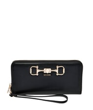 GUESS JANIE Zip Around Wallet BLACK - Women&rsquo;s Wallets - 1