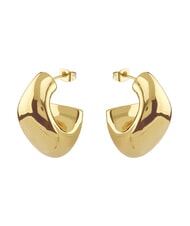 GUESS BERBERA Yellow gold earrings, rigid model yellow gold - Earrings - 1