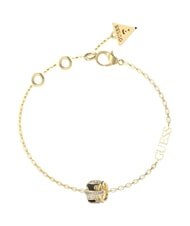 GUESS FABULOUS ME Bracelet, single charm yellow gold/black - Bracelets - 1