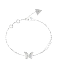 GUESS CHRYSALIS Bracelet, butterfly-shaped charm SILVER - Bracelets - 1