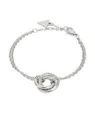 GUESS PERFECT Bracelet with intertwined circle charms - Bracelets