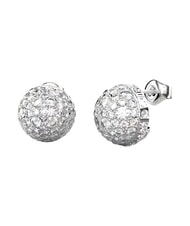 GUESS CALYPSO Silver earrings SILVER - Earrings - 1