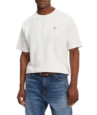 GUESS JEANS MINI TRIANGLE Cotton T-shirt - T-shirt