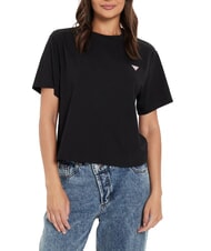 GUESS JEANS BOXY MINI TRIANGLE Cotton T-Shirt - T-shirt