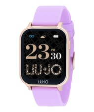 LIUJO VOICE ENERGY Watch, smartwatch with silicone and aluminum case gold rose - Watches - 1