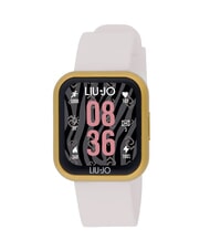 LIUJO VOICE MINI Watch, smartwatch with silicone and steel case gold - Watches - 1