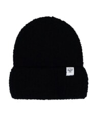 HERSCHEL BOUCLE Cuffed hat black - Hats - 1