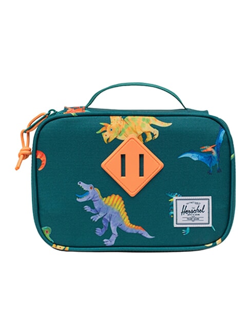HERSCHEL HERITAGE Pencil case with handle aventurine watercolor dinos - Cases and Accessories