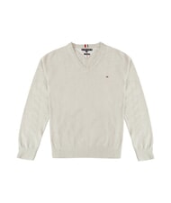 TOMMY HILFIGER TH Sweater light gray heather - Men's Sweaters - 1