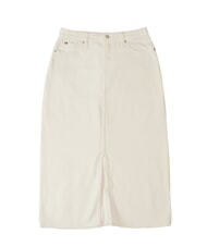 TOMMY HILFIGER TH Long skirt ecru - Women's Skirts - 1