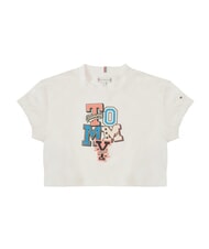 TOMMY HILFIGER TH KIDS Cotton T-Shirt white - Child T-shirt - 1