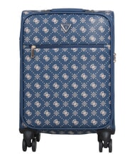 GUESS SILIA 18 Semi-rigid hand luggage trolley navy logo - Hand luggage - 1