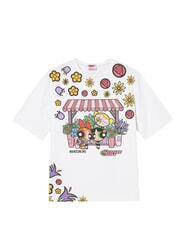 BRACCIALINI SUPERCHICCHE Patterned T-shirt, short sleeves white - T-shirt - 1