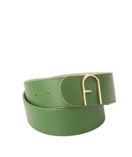 FURLA CAMPIONARIO - FLOW Leather belt - Belts