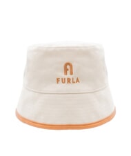 FURLA CAMPIONARIO - VARSITY  Fisherman's hat natural+brandy - Hats - 1