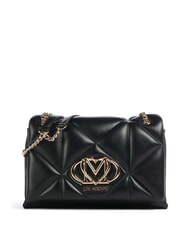 LOVE MOSCHINO EMBOSSED Shoulder bag / crossbody bag Black - Women&rsquo;s Bags - 1