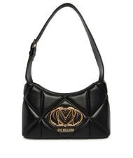LOVE MOSCHINO EMBOSSED Shoulder bag Black - Women&rsquo;s Bags - 1