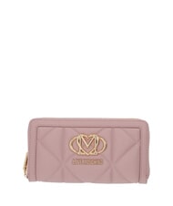 LOVE MOSCHINO EMBOSSED Zip Around Wallet - Women&rsquo;s Wallets