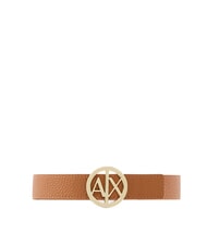 ARMANI EXCHANGE A|X Reversible belt saline clay / sand - Belts - 1