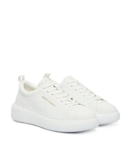 ARMANI EXCHANGE SUPER Leather sneakers - Women&rsquo;s shoes