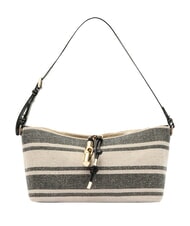 FURLA DEBBY Shoulder bag, leather and linen - Women&rsquo;s Bags