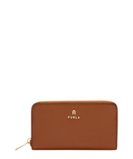 FURLA CAMELIA Ziparound wallet, in leather - Women&rsquo;s Wallets
