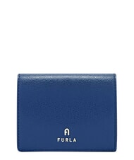 FURLA CAMELIA COMPACT Small wallet in ares leather indigo+corolla int. - Women&rsquo;s Wallets - 1