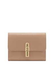 FURLA IRIDE Compact leather wallet - Women&rsquo;s Wallets
