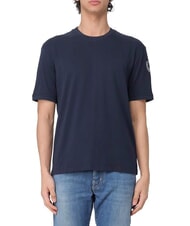 BLAUER HANSON Short-sleeved cotton T-shirt blue - T-shirt - 1