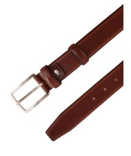 GAUD&Igrave; BRIDGE Leather belt Tobacco - Belts - 1